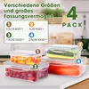 YASHE, contenitori ermetici MB-04, set di 4 contenitori con Anteprima dell’immagine prodotto 3