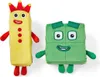 Dodatkowy zestaw maskotek Numberblocks - Trzy i Cztery Podgląd zdjęcia produktu 1