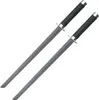 Set decorativo di spade ninja (2 pezzi) con tracolla – Anteprima dell’immagine prodotto 3