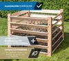 Westmann Holz Komposter Konni M Lärchenholz Natur Produktbild-Vorschau 2