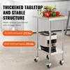 Stół roboczy ze stali nierdzewnej SucceBuy 24x18x38 cali, Podgląd zdjęcia produktu 3