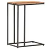 vidaXL Tavolino 35x45x65 cm in legno massiccio Anteprima dell’immagine prodotto 7