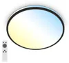 Stropní svítidlo Briloner Pulup LED, stmívatelné, dálkové Náhled obrázku produktu 1