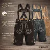Pantaloni corti in pelle tradizionali da uomo PAULGOS - HK1 Anteprima dell’immagine prodotto 8