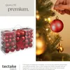 Lot 84 boules de Noël rouges - rouge Voir les images du produit 4