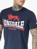 Lonsdale Lion T-shirt met korte mouwen, zwart, twee Productafbeelding-voorbeeld 9