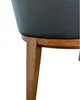 Design Echtleder Esszimmerstuhl, Sitzkomfort, robustes Produktbild-Vorschau 7
