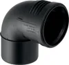 Geberit GE Silent-PP, Bogen, 87,5°, DN 32, 1 Stk. Produktbild-Vorschau 1