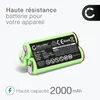 CELLONIC Batterie compatible avec Moser ChromStyle 1871, Voir les images du produit 2