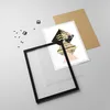 Gerahmtes Poster - Schwarzer Rahmen - Abstraktion Diamant Produktbild-Vorschau 4