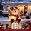 Weihnachts-Rentier Solar-Klemmleuchte, warmes Licht, Produktbild-Vorschau 2