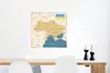 MuchoWow® Poster Illustration einer Karte der Ukraine mit Produktbild-Vorschau 5
