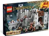 The image shows the front of a Lego set box for 'The Lord of the Rings: The Battle of Helm's Deep'. The box art depicts the Lego model of Helm's Deep fortress under attack, with Lego minifigures engaged in battle. Produktbild-Vorschau