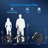 ECORUSH E Bike Klapprad, E-Bike mit 20×4,0 Zoll Fat Tire, Produktbild-Vorschau 8
