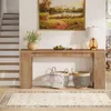 Stolik konsolowy HOGA-F2257, 160 cm, brązowy Podgląd zdjęcia produktu 5