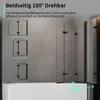 Duschabtrennung 120x140cm Duschwand für Badewanne 2-Teilig Produktbild-Vorschau 4