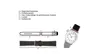 Eulit Fancy Fashion Uhrenarmband Rindsleder genarbt Produktbild-Vorschau 3