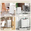 COSTWAY kast met 5 lades, opbergkast, commode met lades, Productafbeelding-voorbeeld 8