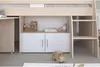 Lit combiné enfant Parisot ZOLA, 90x200 cm, Avec bureau, 2 Voir les images du produit 4