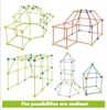 DIY Kinderzelt Spielzeug Bausatz Baukasten Spielzeug Jungen Produktbild-Vorschau 1