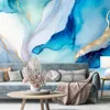 Vlies fototapete Aquarell abstrakt blau 200x140 cm Feeby Produktbild-Vorschau 2