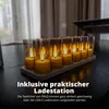 FlinQ wiederaufladbare LED-Teelichter – bewegliche Flamme – Produktbild-Vorschau 4