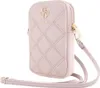Torebka Guess Zip Quilted 4G różowy Podgląd zdjęcia produktu 1