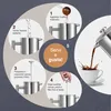 VonShef Caffettiera a Pressa Francese da 3 Tazze, 350 ml, Anteprima dell’immagine prodotto 4