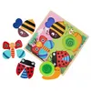 HOLZ puzzle für Kinder, GROßES Lernpuzzle, Tiere im Garten Produktbild-Vorschau 6