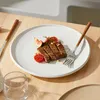Teller set 4er Ø25,2 cm Keramik Speiseteller Dessertteller Produktbild-Vorschau 8