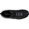 A top-down view of a single black and gray Columbia hiking shoe. Náhled obrázku produktu
