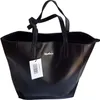 Damen Tasche Shopper Handtasche Schwarz Schultertasche Produktbild-Vorschau 1