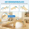 COSTWAY Kit d'escalade triangulaire, gymnase jungle pliable Voir les images du produit 8