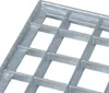 vidaXL Grille argent 50 x 35 x 2 cm Acier galvanisé à chaud Voir les images du produit 6