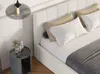 FEDVE Polsterbett Malfo Slim aus Bouclé-Stoff 200x200 cm, Produktbild-Vorschau 4