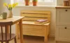 STOLMAK Gartenbox aus Holz 111 l 71x54x29 cm Natur Produktbild-Vorschau 9