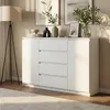 BEAUTYSOFA | Kommode LEMON 120 cm Weiß, Sideboard mit 4 Produktbild-Vorschau 1