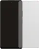 A smartphone screen protector is shown next to a smartphone. Produktbild-Vorschau