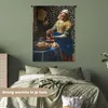 MuchoWow® Wandteppich Wandbehang Milchmädchen - Kunst - Produktbild-Vorschau 4