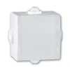 Verteilerbox Weiß mit vier Eingängen 80x80 / IP54 Produktbild-Vorschau 1