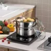 Klausberg Dampfgarer 22 cm Edelstahl Roségold Produktbild-Vorschau 7