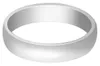 925/- Echt Silber Partnerring "Menzie" für Herren, Produktbild-Vorschau 5