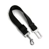 A black dog seatbelt leash with metal hardware, shown against a white background. Náhľad obrázku produktu