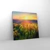 Bild auf Leinwand - Leinwandbild - Berge Natur - 40x40cm - Produktbild-Vorschau 4