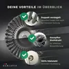 GARLAVIE 2X Profi Unkrautbürste Freischneider mit 25,4mm Produktbild-Vorschau 2