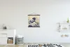 MuchoWow® Textilposter Die große Kluft bei Kanagawa - Produktbild-Vorschau 2