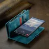 Caseme Samsung Hülle mit Zipper 2in1 Samsung A57 5G-Blau Produktbild-Vorschau 8