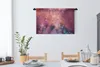 MuchoWow® Wandteppich Wandbehang Weltraum - Orange - Sterne Produktbild-Vorschau 3
