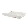 A changing pad cover with a teddy bear pattern on a white background. Produktbild-Vorschau