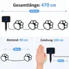MasterLED solárne záhradné svetlo s odtlačkom labky - 4 LED Náhľad obrázku produktu 4